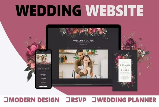 wedding website development